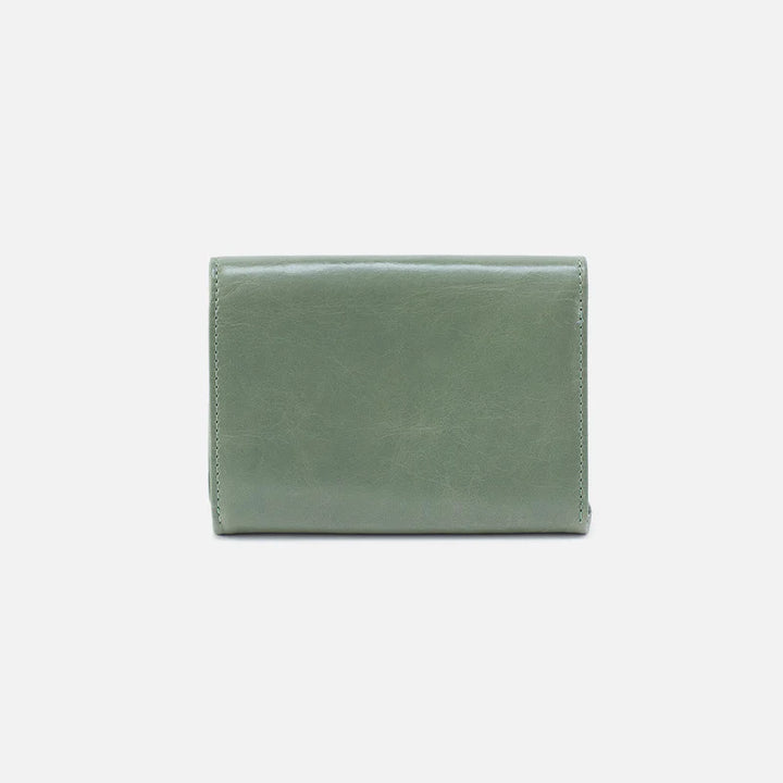 Hobo Robin Compact Wallet in Jade