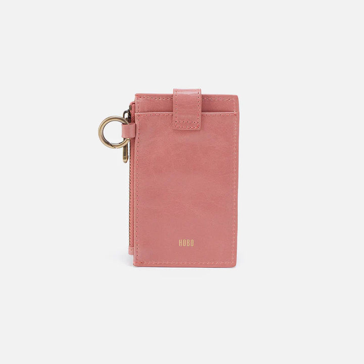 Hobo Ring Credit Card Wristlet in Rose