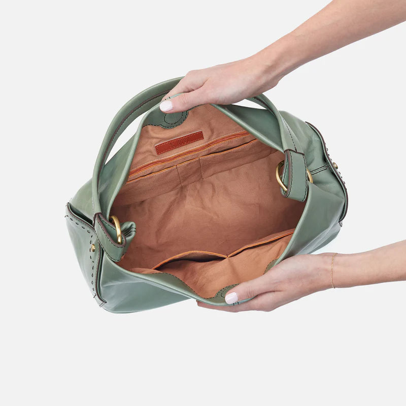 Hobo Seneca Shoulder Bag in Jade