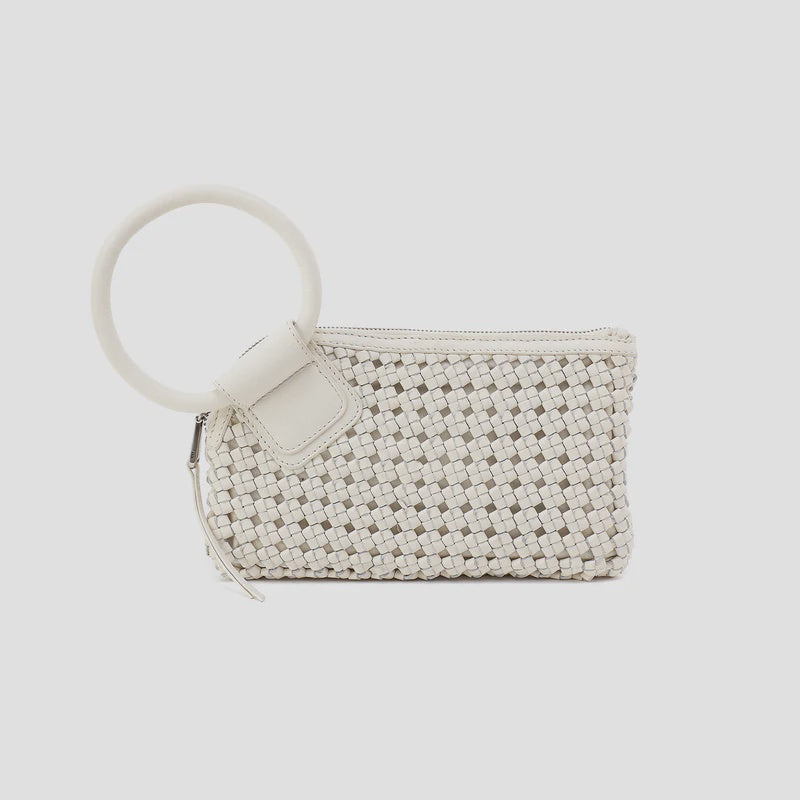 Hobo Sable Wristlet in Whitecap
