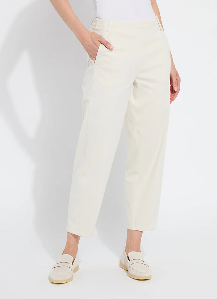 Lysse Anelise Barrel Trouser in Oat