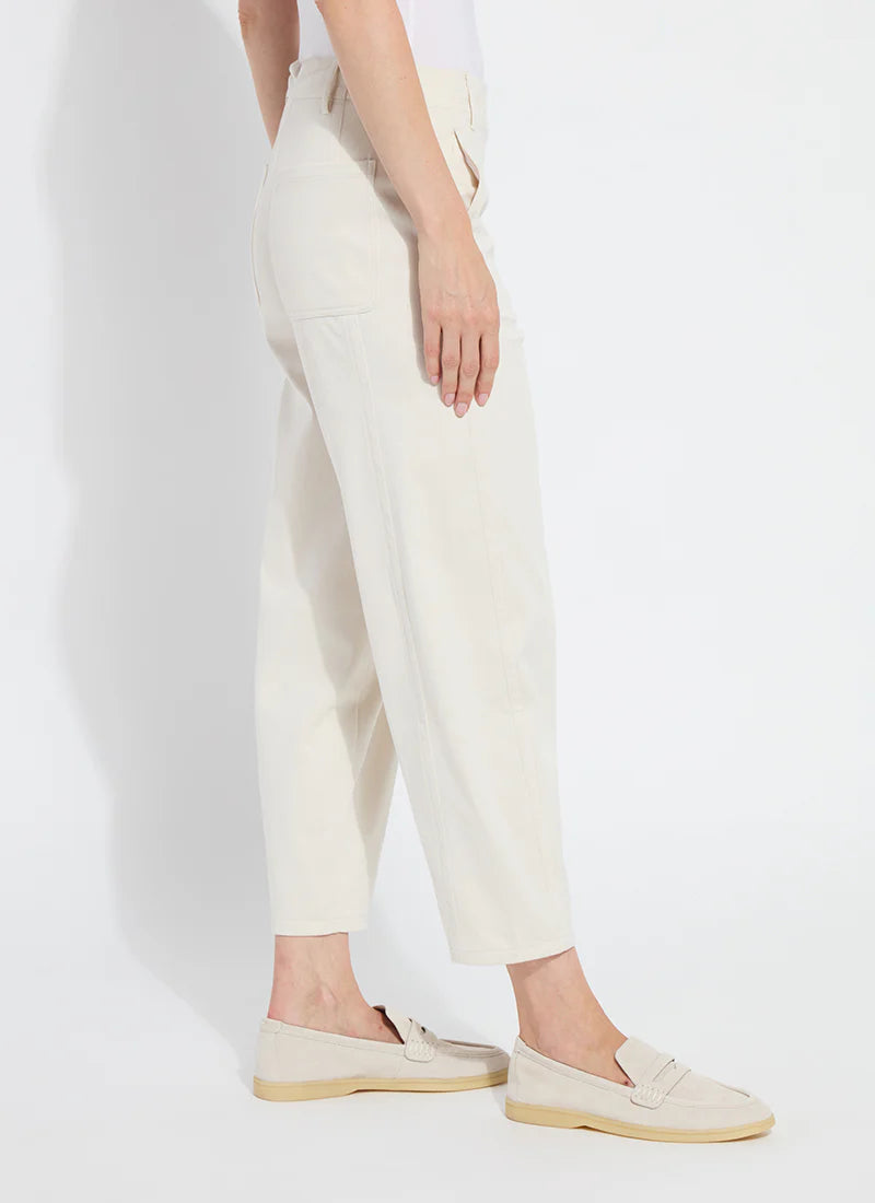 Lysse Anelise Barrel Trouser in Oat