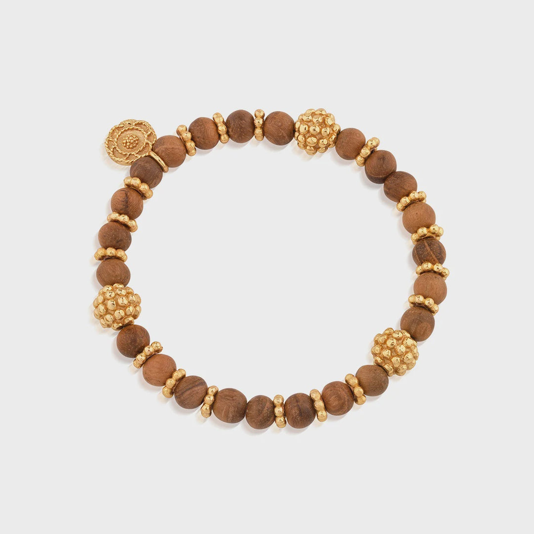 Capucine De Wulf Berry Stretch Bracelet - Teak