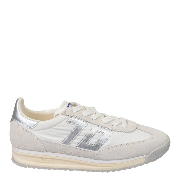 Back 70 BARKLEY JOGGER Sneaker in Metallic Silver