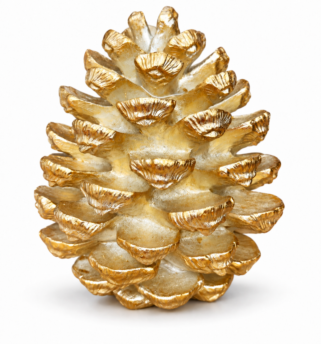Decorative Gold Pine Cone 6.5'