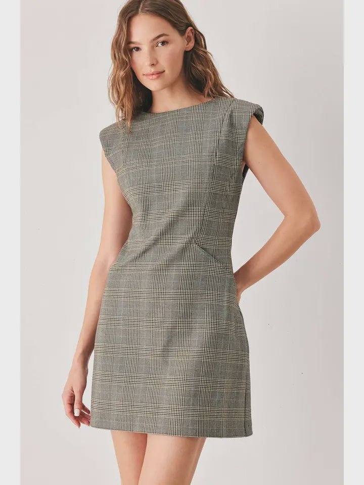 Leading The Way Brown Midi Dress