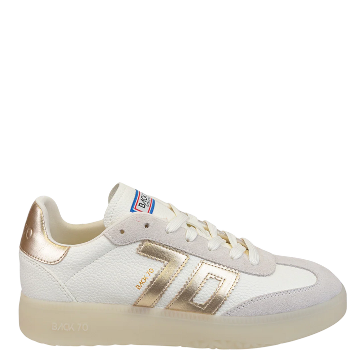 Back 70 BOSTON 2502 Sneakers in METALLIC Gold