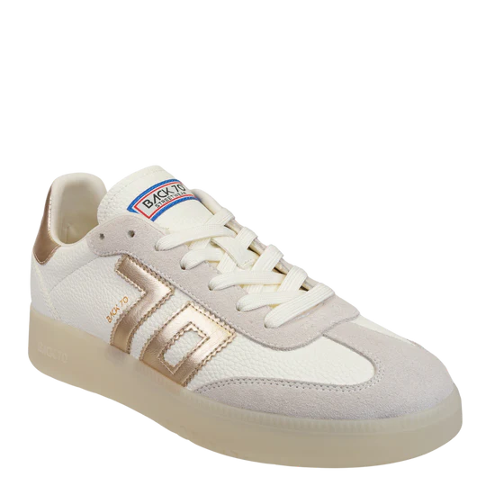 Back 70 BOSTON 2502 Sneakers in METALLIC Gold