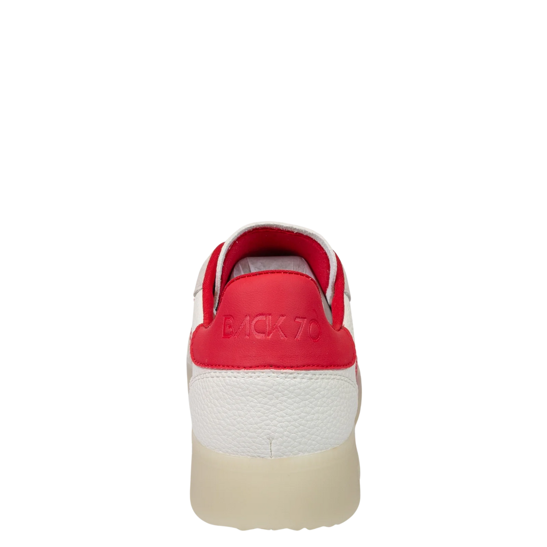 Back 70 BOSTON 2502 in WHITE RED Sneakers