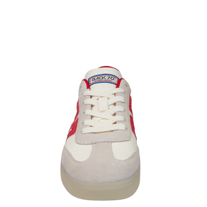 Back 70 BOSTON 2502 in WHITE RED Sneakers