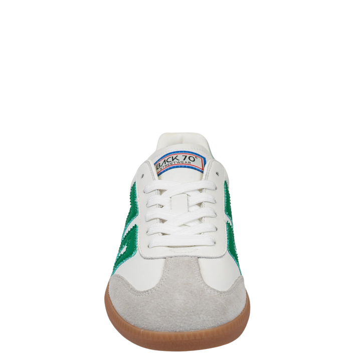 Back 70 CLOUD Sneakers in White Green