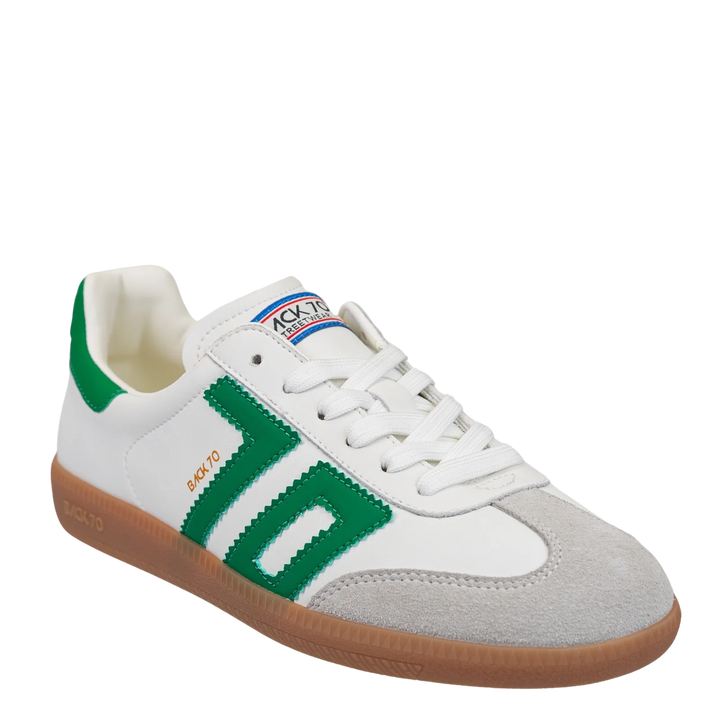 Back 70 CLOUD Sneakers in White Green