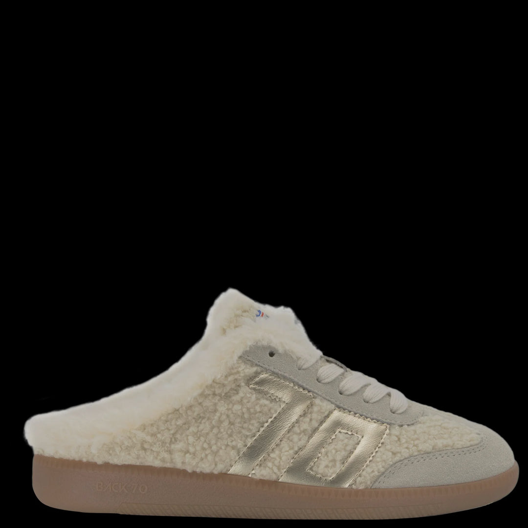 Back70 EASTER FL in BUTTER GOLD Backless Sneakers