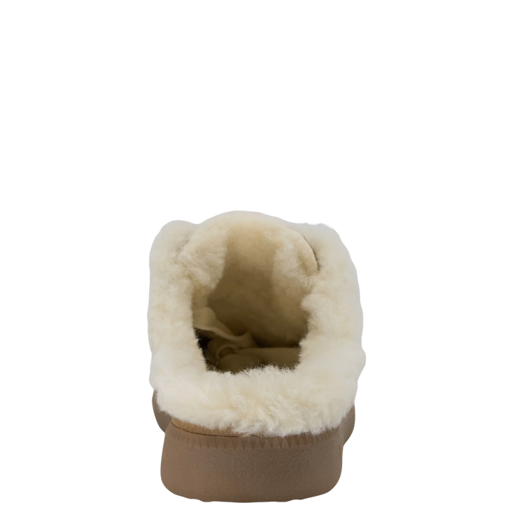 Back 70 EASTER FL Backless Sneakers in TOBACCO WHITE