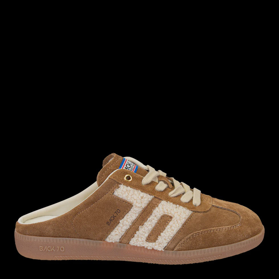 Back 70EASTER in TOBACCO Backless Sneakers