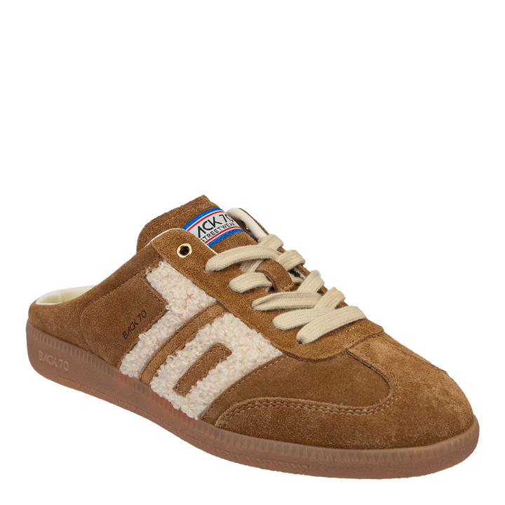 Back 70 EASTER Backless Sneakers in TOBACCO