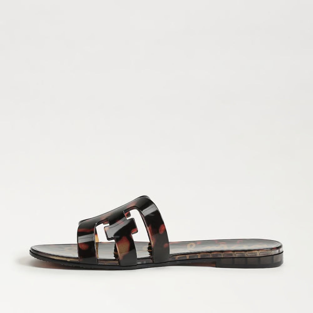 Sam Edelman Bay Jelly Slide Sandal in Tortoise