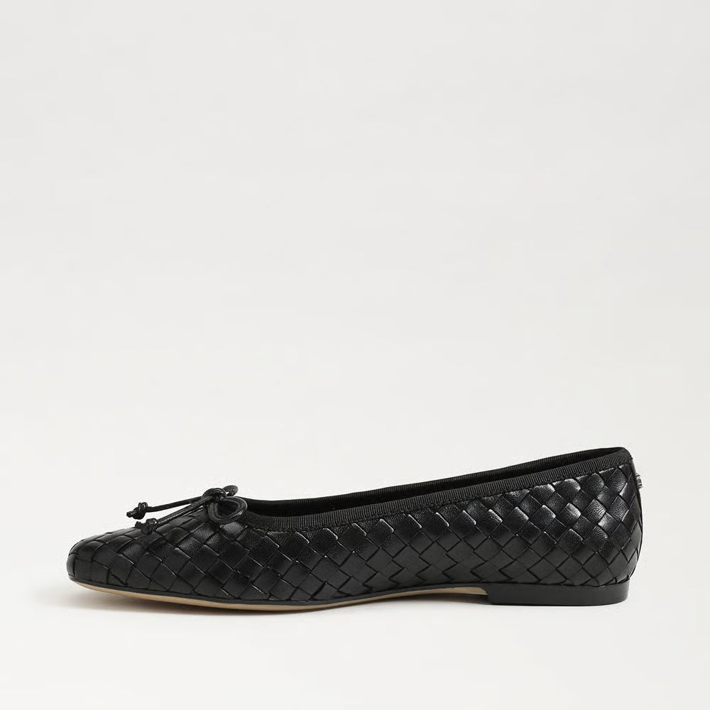 Sam Edelman Ruthie Woven Ballet Flat in Black