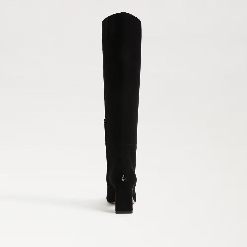 Sam Edelman Sylvia Knee High Boot in Black Suede