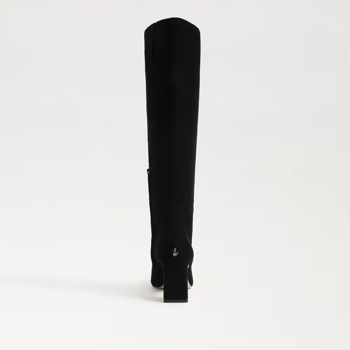 Sam Edelman Sylvia Knee High Boot in Black Suede