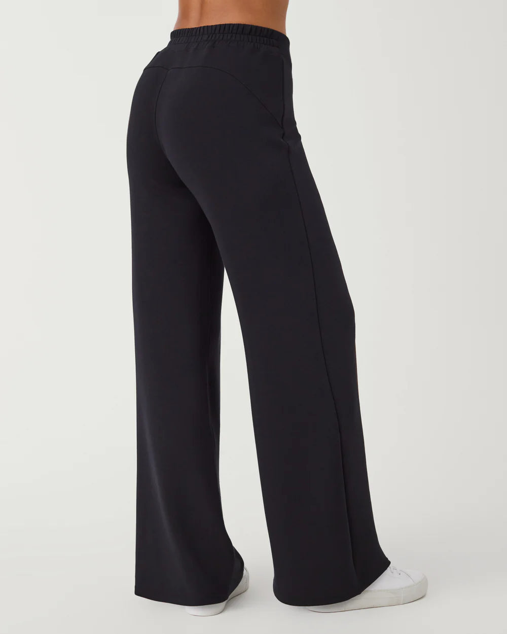 SPANX® AirEssentials Wide Leg Pant in Very Black