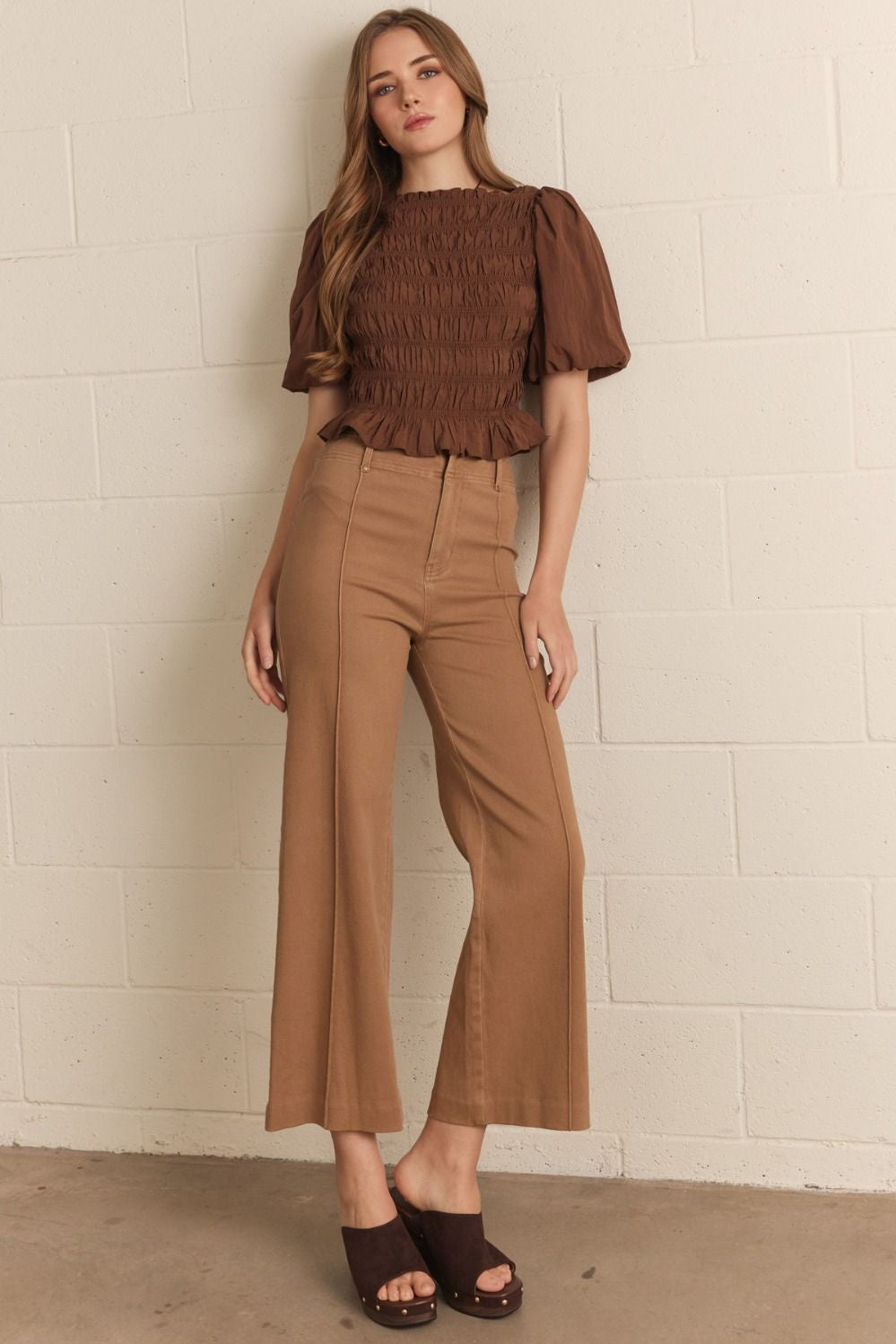 Easy Choice Mocha Brown Pant