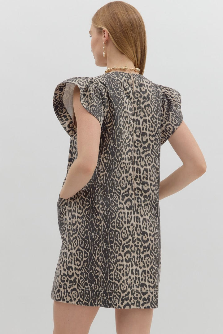 Right By Me Animal Print Dress