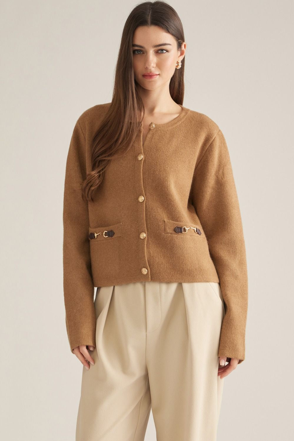 Bring Us Back Jacket in Camel