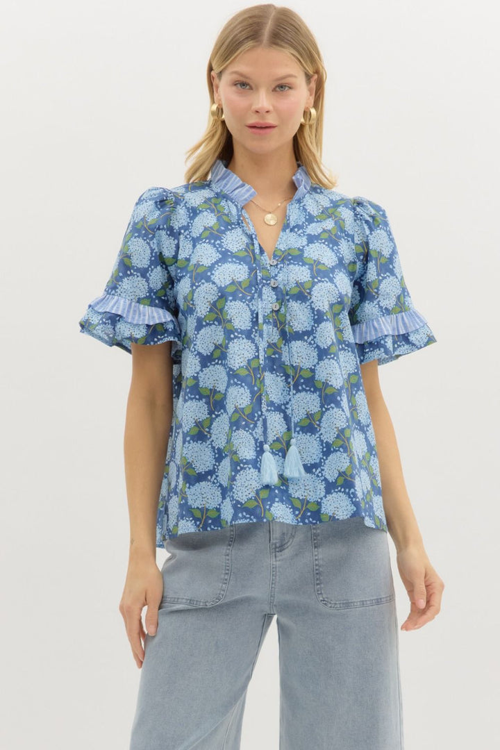 All Your Own Navy Blue Top