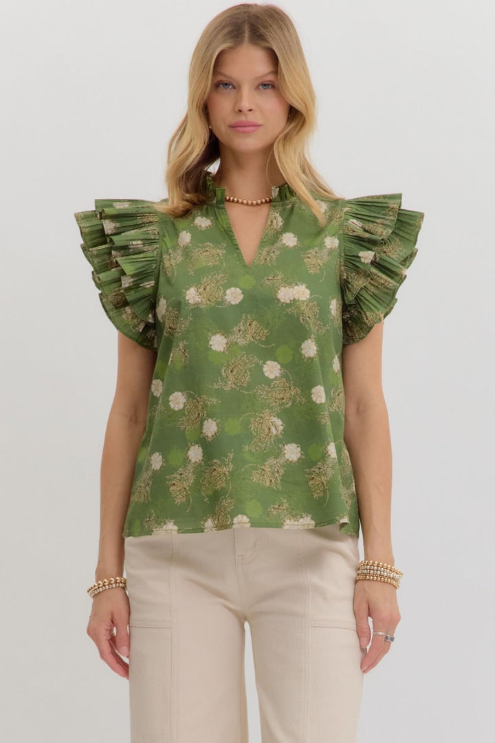 At First Glance Green Top