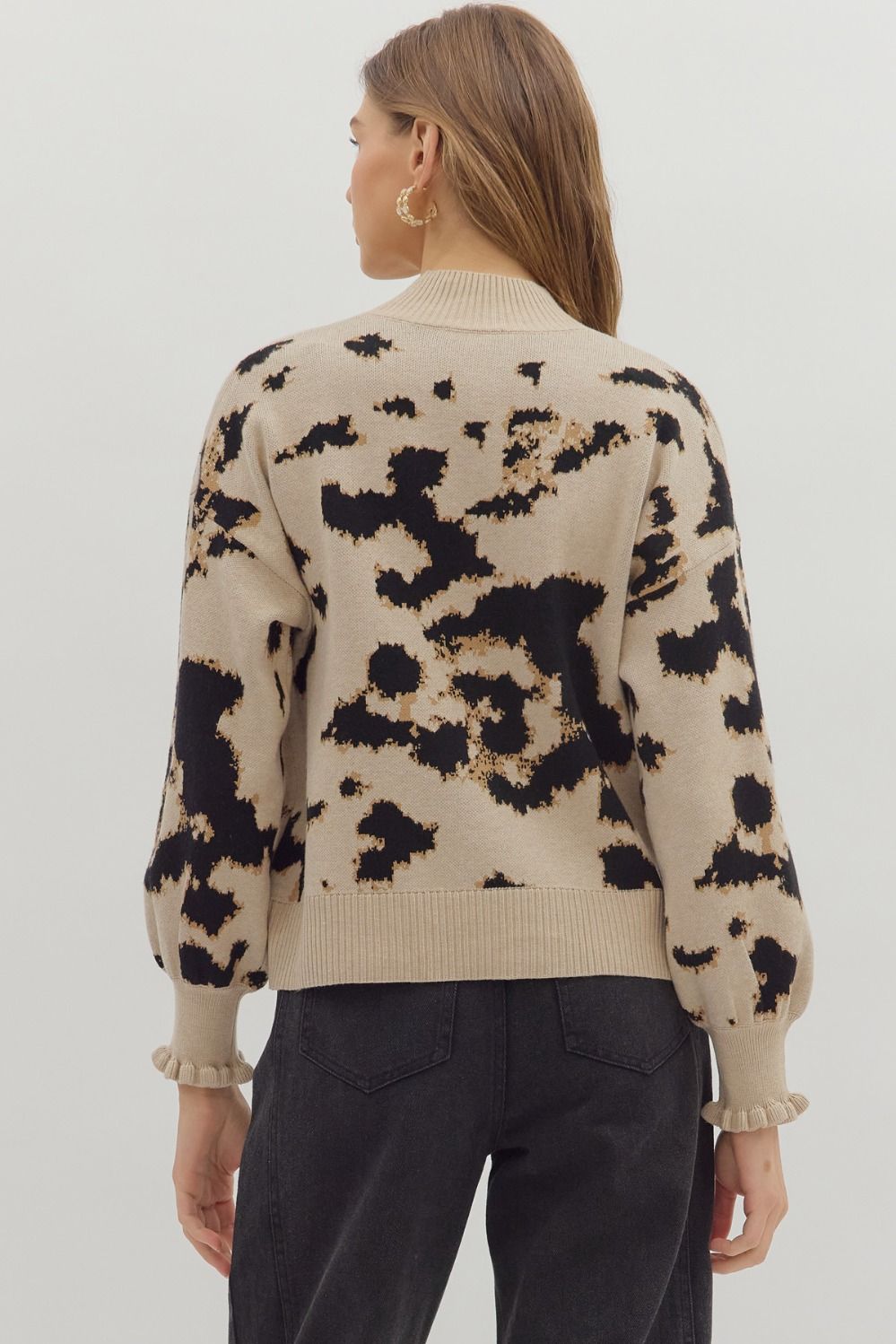 Like It's Nothing Taupe Sweater