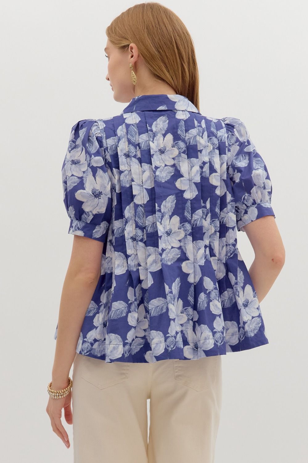 Take Your Pick Top in Indigo