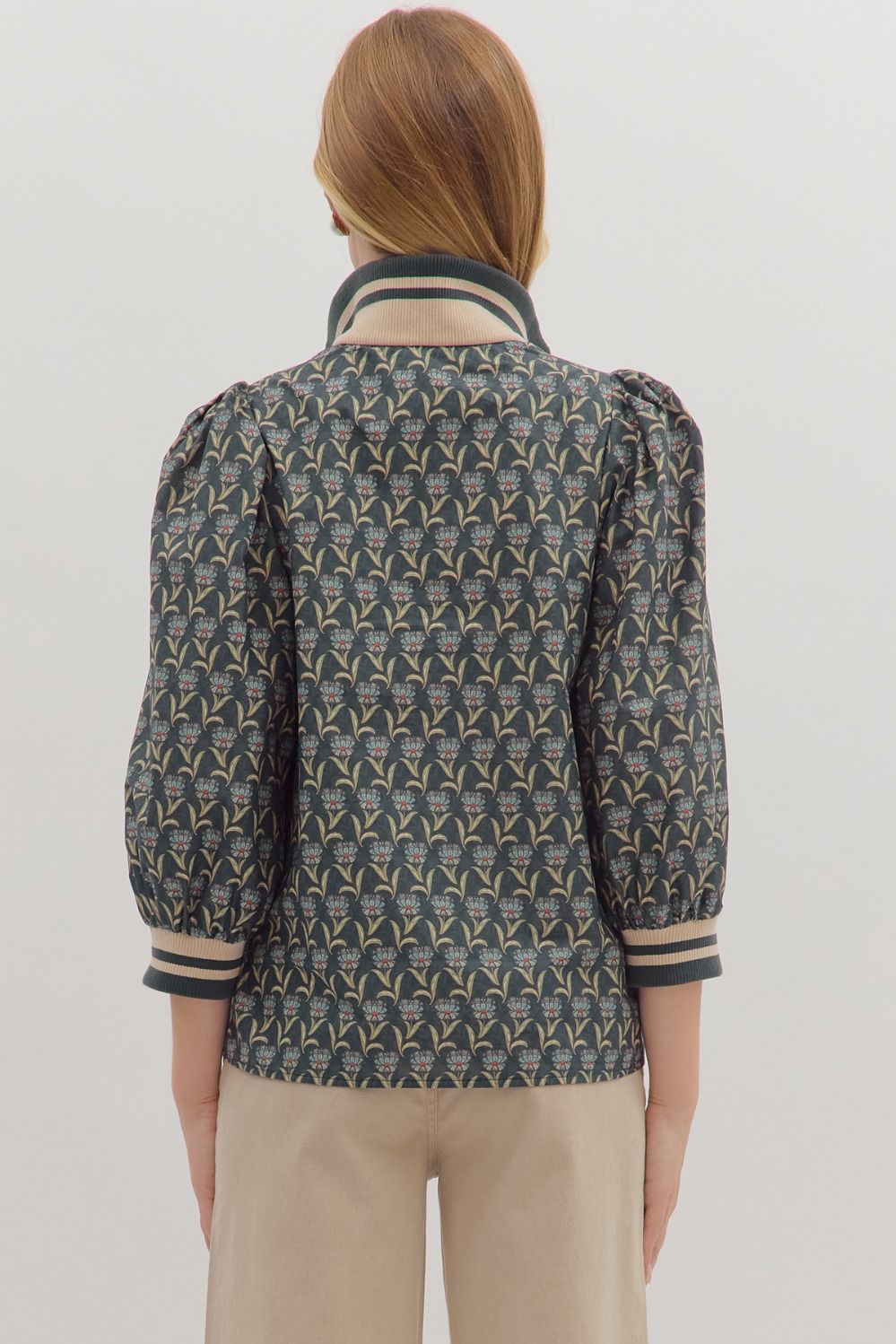 Stayed The Same Blue Top