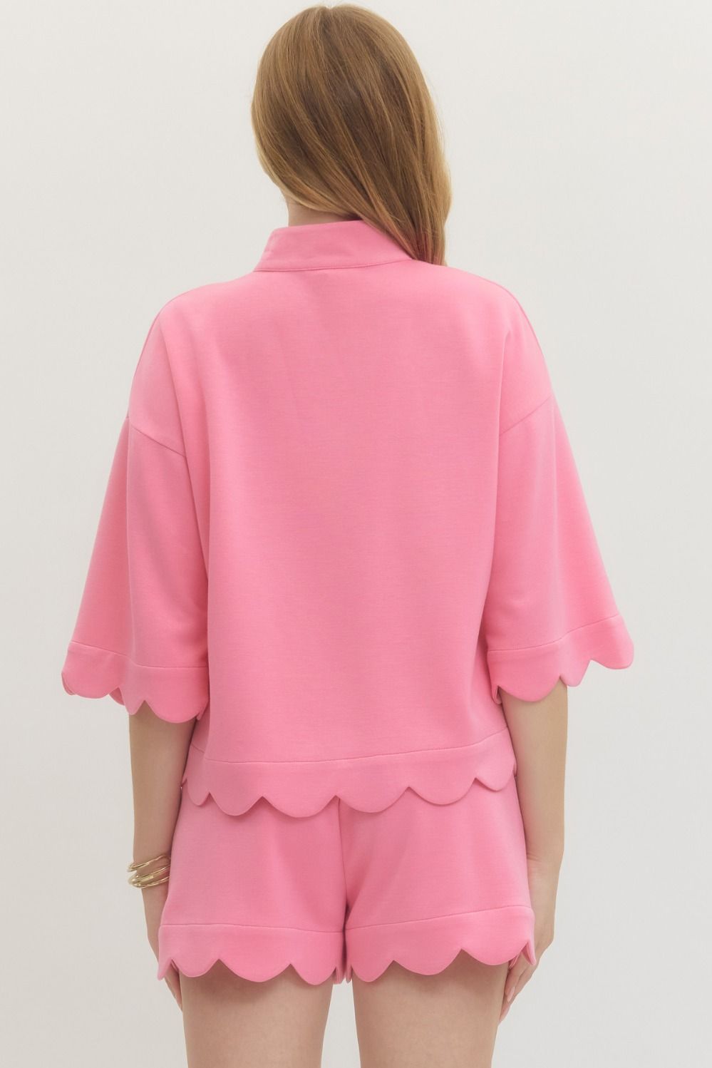 In The Clear Top in Pink