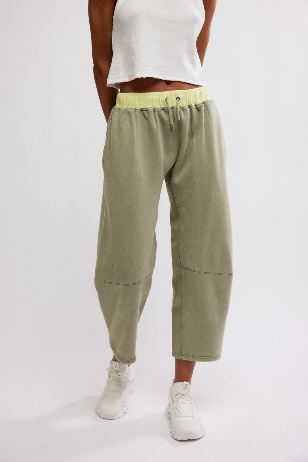 Free People Movement You Wish Pant in Sage Stone