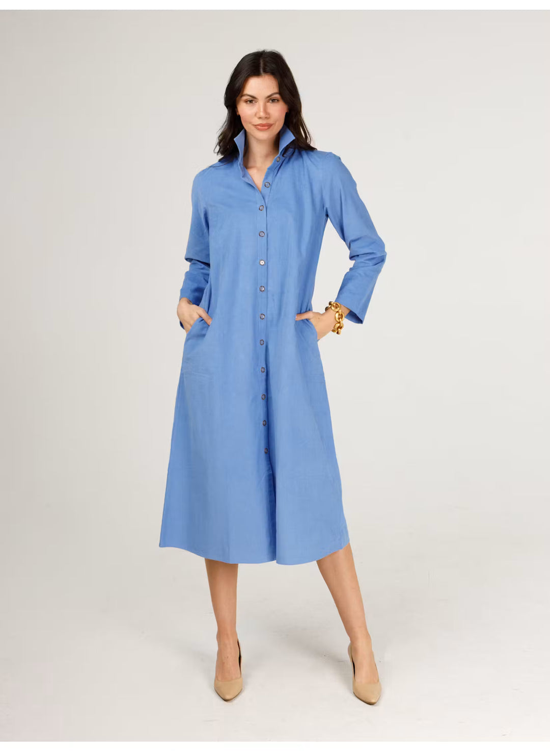 Holly Shae Adele Dress in Provence Cord