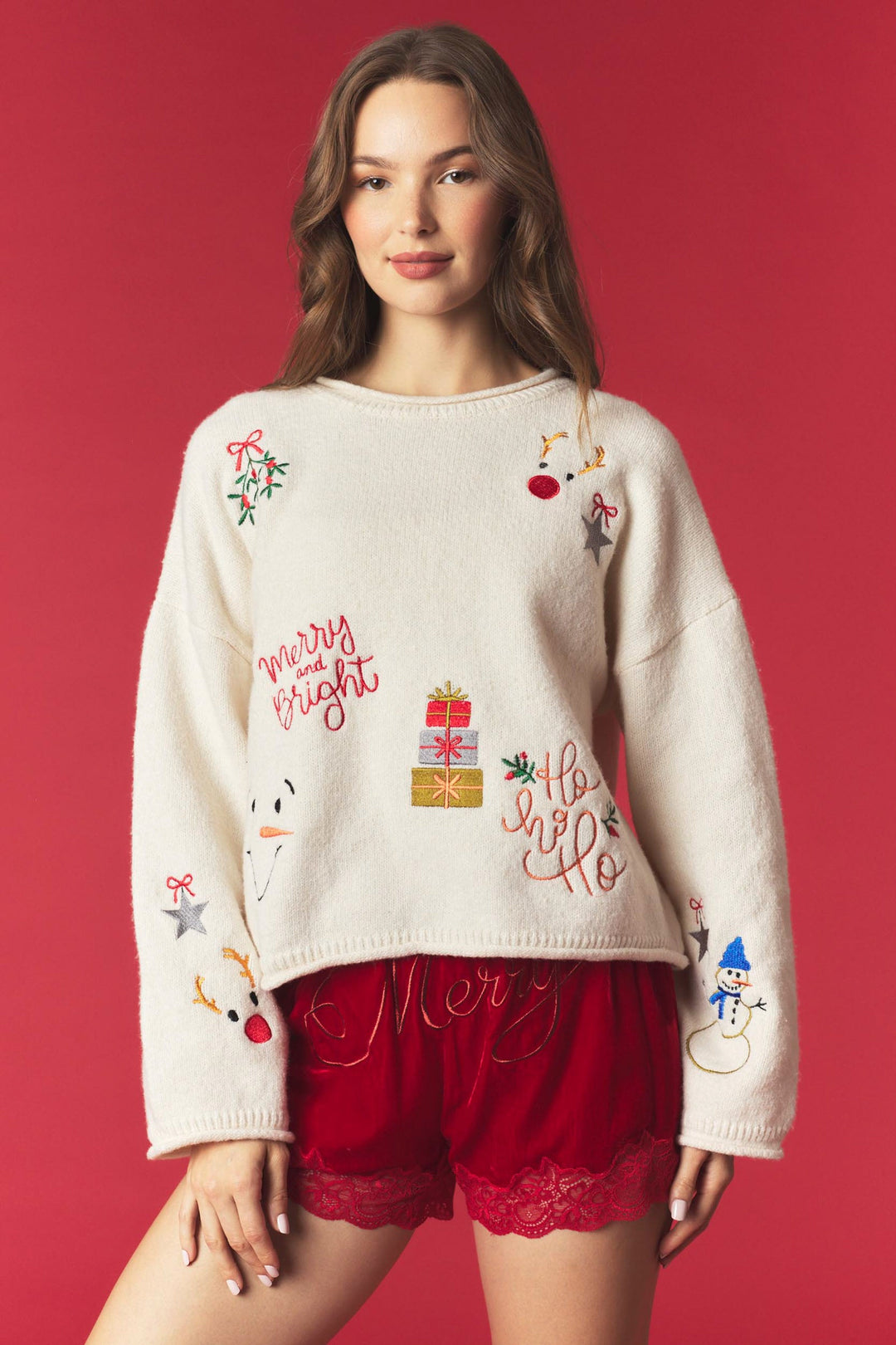 Merry & Bright Christmas Sweater