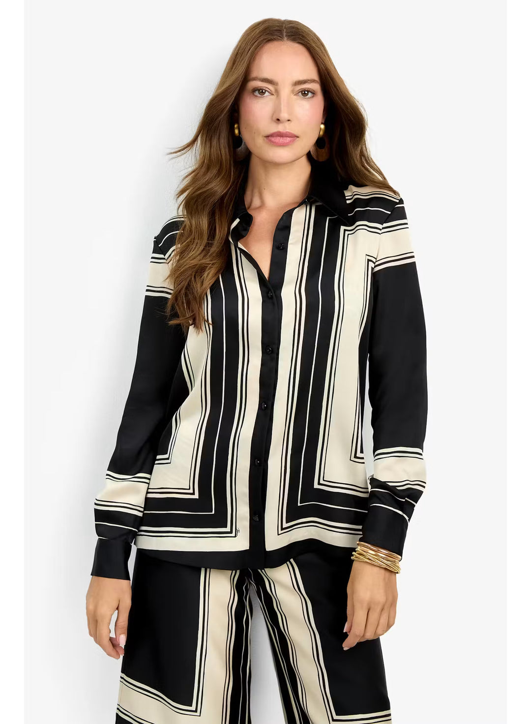 Trina Turk Bristlecone Top in Black