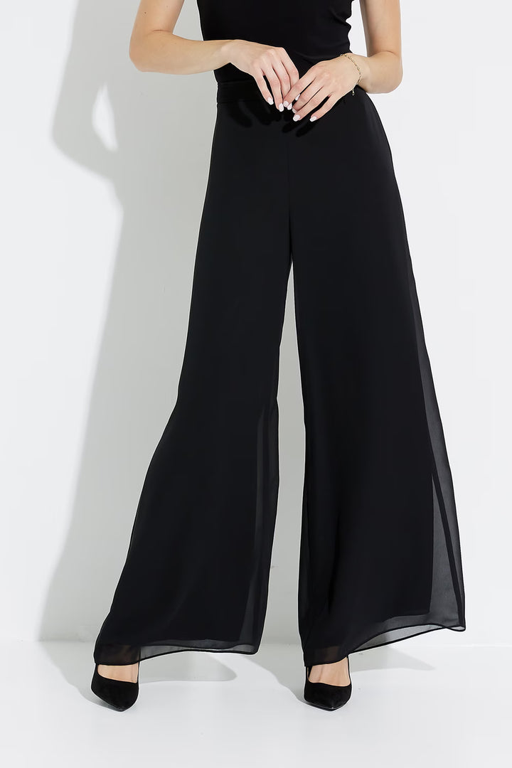 Joseph Ribkoff High-waisted Formal Trousers in Black