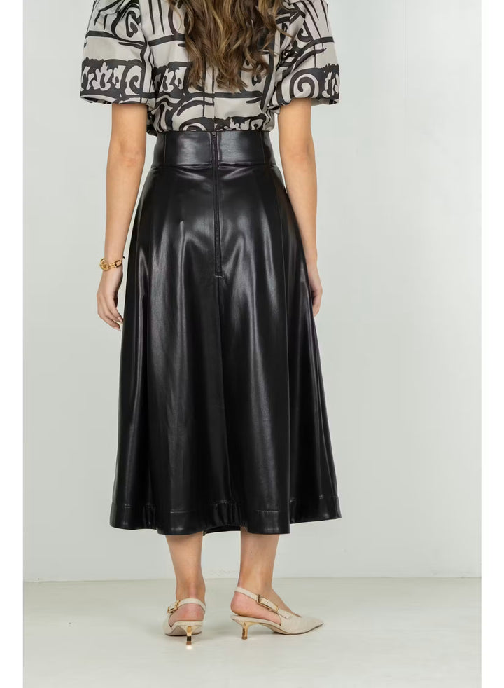 Emily McCarthy Dotty Skirt in Black