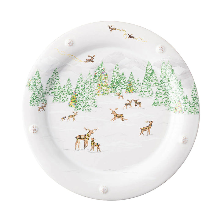 Juliska Berry & Thread North Pole Dinner Plate