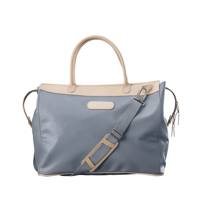 Jon Hart Burleson Bag in Slate Coated Canvas