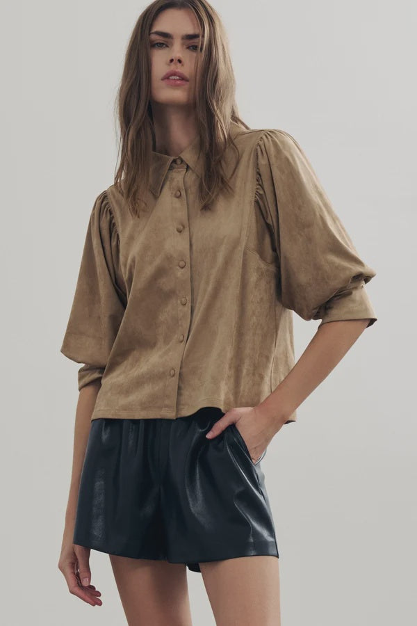 Melissa Nepton Yuna Top in Chamois