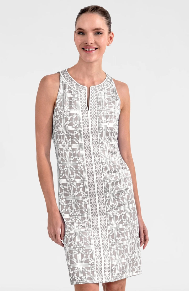 Gretchen Scott Plain Jane Dress - Ring Toss in Khaki