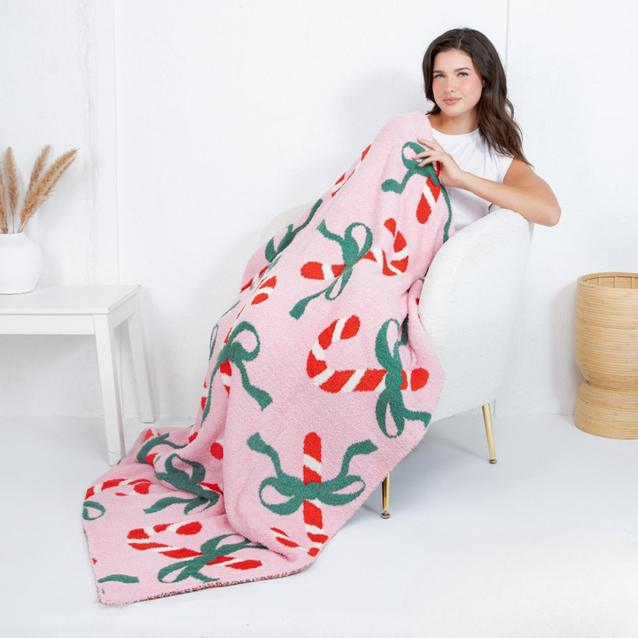 Candy Cane Blanket