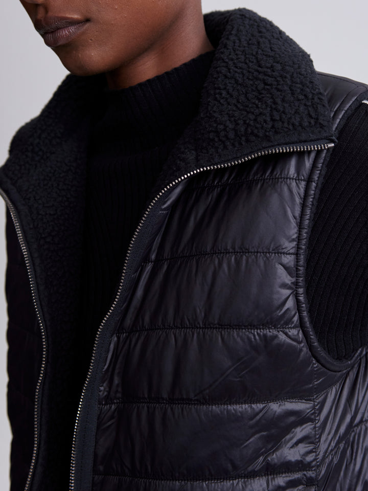 Varley Ellis 2.0 Reversible Gilet in Black