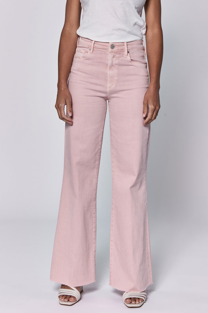 Dear John Fiona High Rise Wide Leg Jeans in Sepia Rose