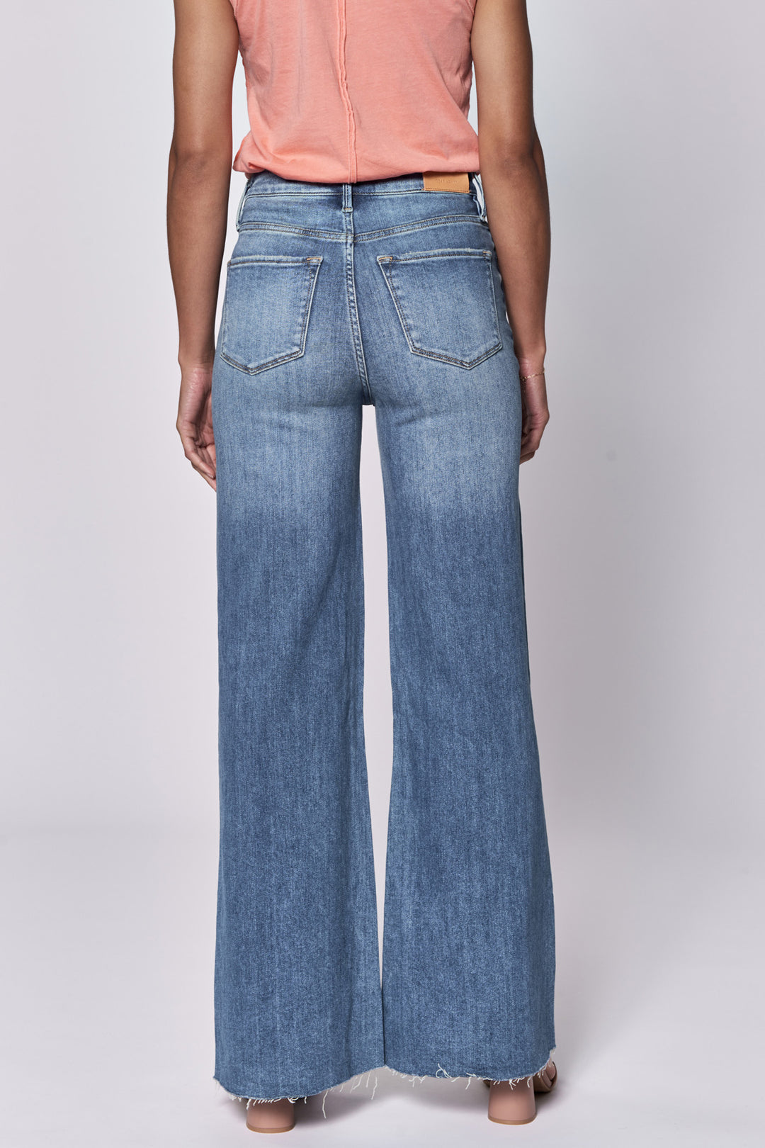 Dear John Fiona High Rise Wide Leg Jeans in Natal