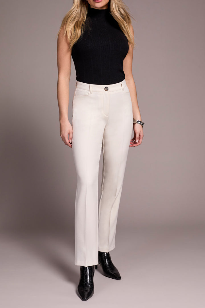 Tribal Fly Front Trouser Pant in Moonstone