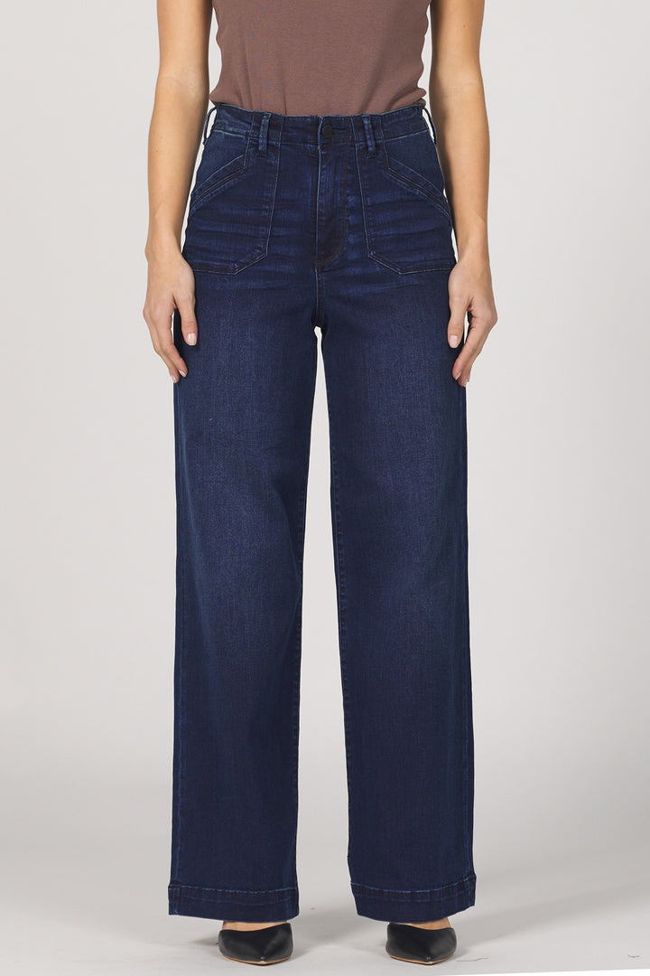 Dear John Audrey High Rise Denim Jean in Moon Shade